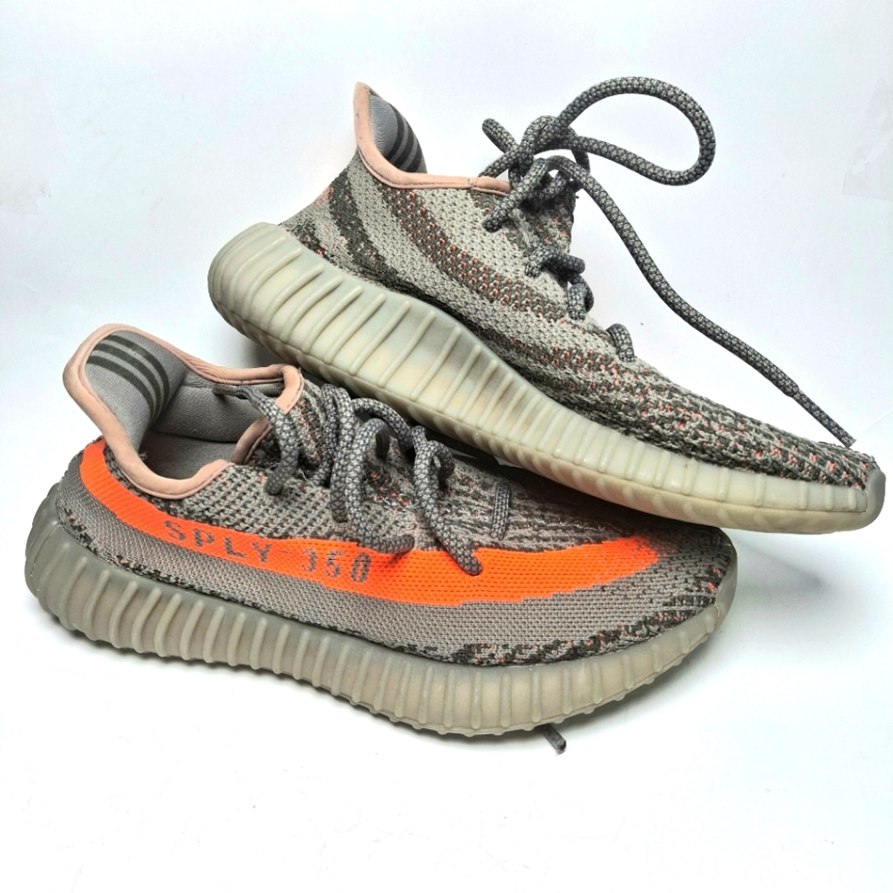 Adidas Yeezy Boost 350 V2 Low Carbon Beluga No Box No Insoles Men's US 6.5 EUC